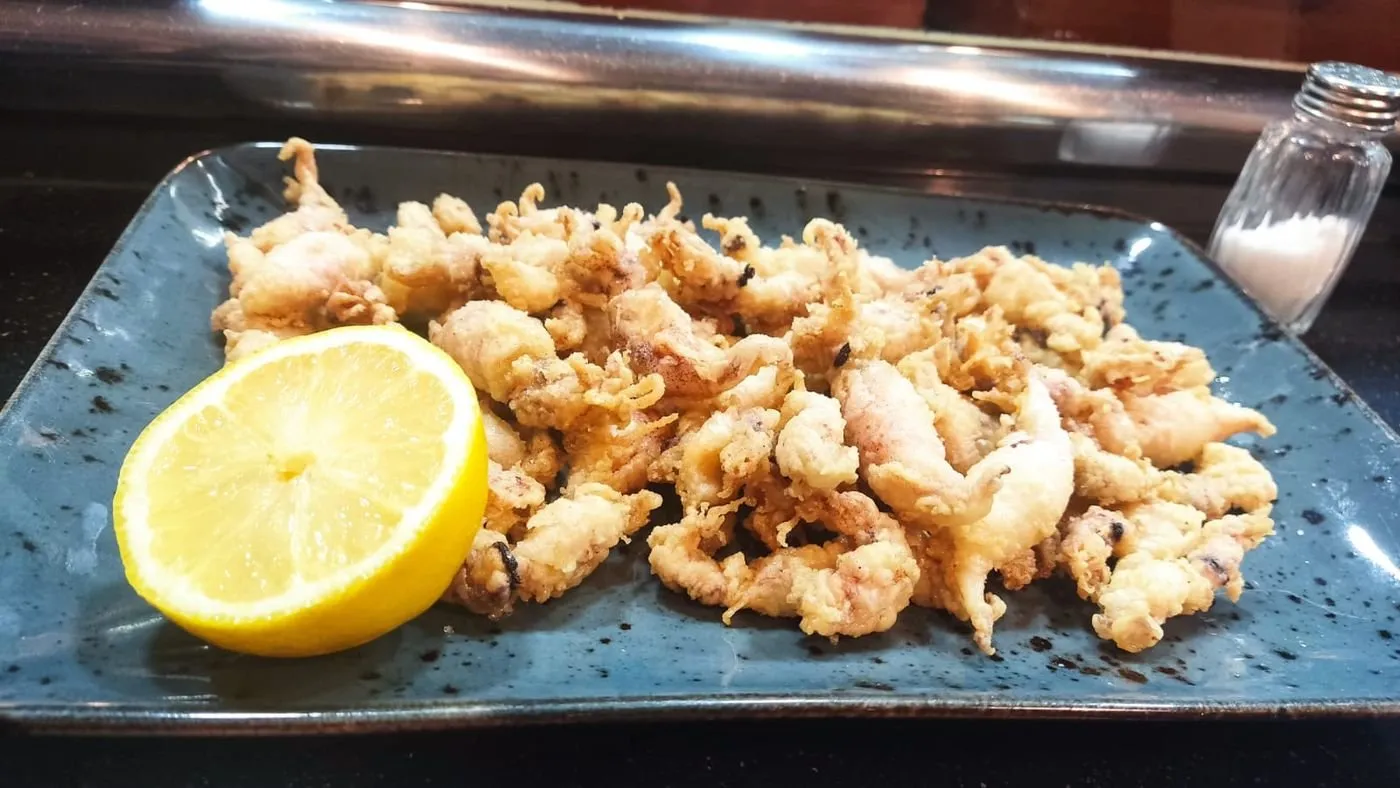 Chopitos con limón